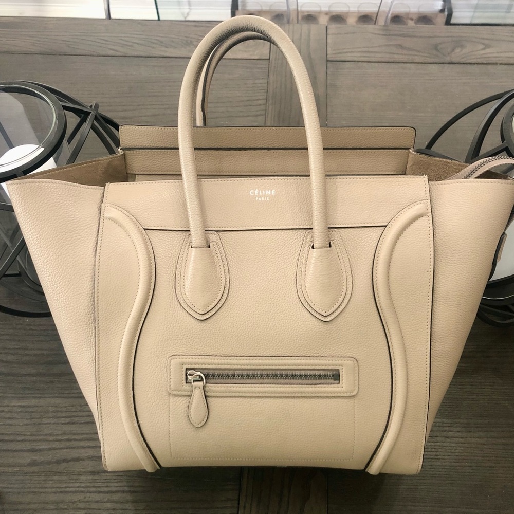 CELINE Mini Luggage Handbag
